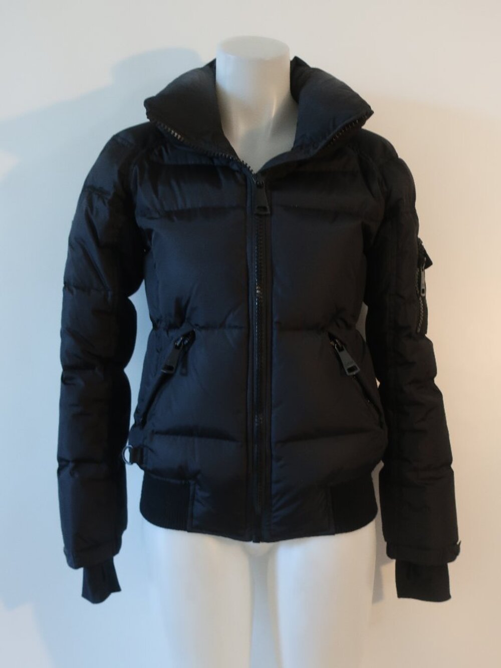 Womens SAM. Black Down Jacket M